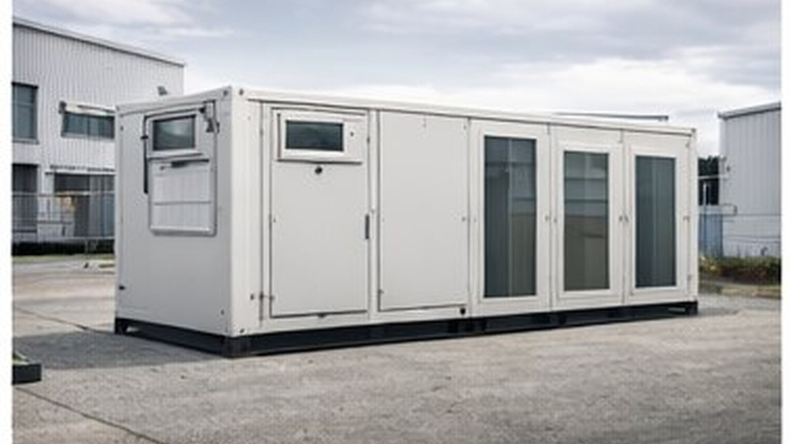 Industrial Air Compressor System (Containerized)