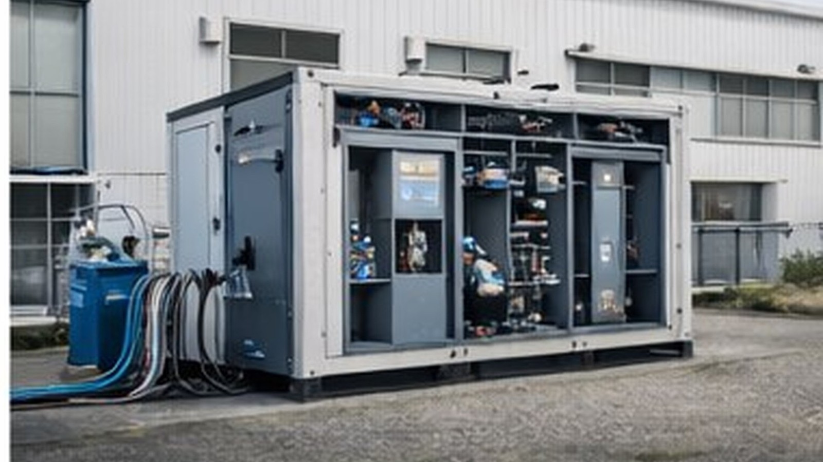 PV Inverter Station (500 kW – 2 MW, Skid/Container)